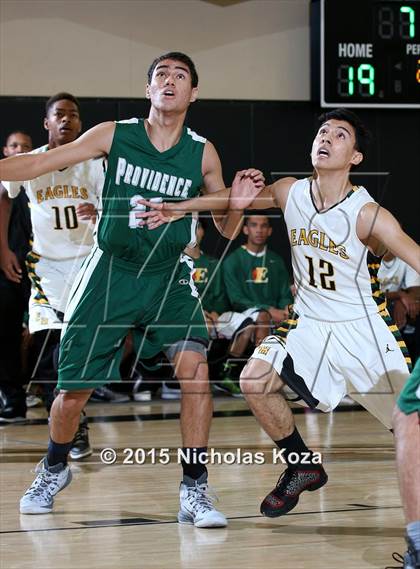 Thumbnail 3 in Providence vs Eisenhower (D1 Bound So Cal Christmas Classic) photogallery.