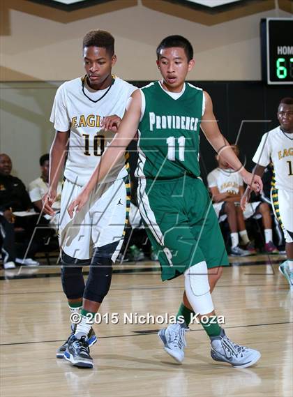 Thumbnail 1 in Providence vs Eisenhower (D1 Bound So Cal Christmas Classic) photogallery.