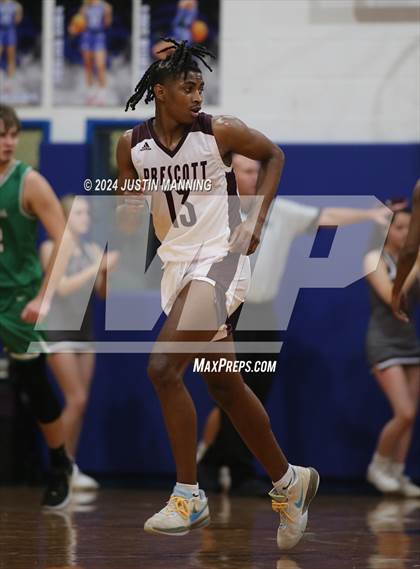 Thumbnail 3 in Prescott vs. Genoa Central (AAA 3A-7 District Tournament) photogallery.