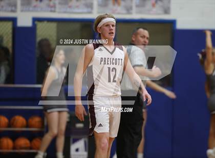 Thumbnail 3 in Prescott vs. Genoa Central (AAA 3A-7 District Tournament) photogallery.