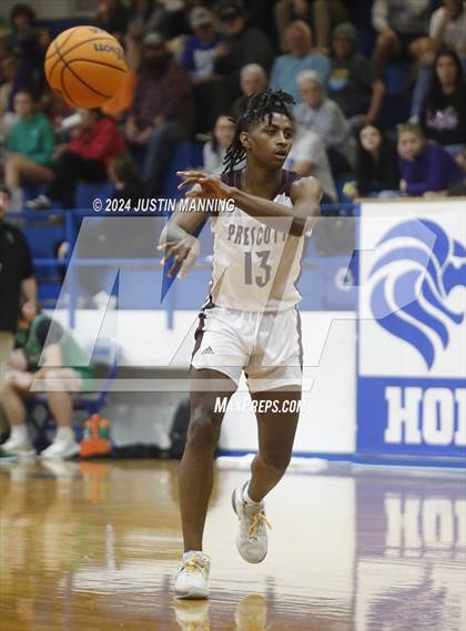 Thumbnail 2 in Prescott vs. Genoa Central (AAA 3A-7 District Tournament) photogallery.