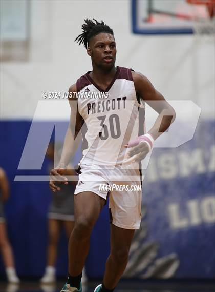 Thumbnail 2 in Prescott vs. Genoa Central (AAA 3A-7 District Tournament) photogallery.