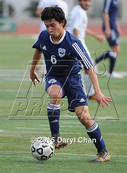 Thumbnail 1 in San Dieguito Academy @ Monrovia (CIF SoCal Regional D3 Playoff) photogallery.
