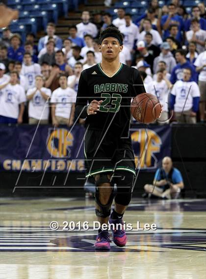Thumbnail 3 in Long Beach Poly vs. Serra (CIF State D2 Final) photogallery.