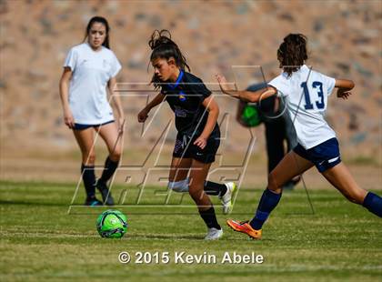 Thumbnail 1 in Phoenix Country Day vs Scottsdale Prep (PCDS Girls Soccer Desert Classic) photogallery.