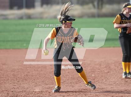 Thumbnail 2 in Arizona Lutheran Academy vs Phoenix Christian (Chandler Prep Softball Classic) photogallery.