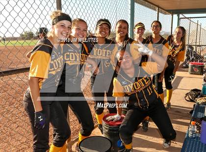 Thumbnail 1 in Arizona Lutheran Academy vs Phoenix Christian (Chandler Prep Softball Classic) photogallery.