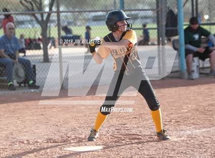 Thumbnail 3 in Arizona Lutheran Academy vs Phoenix Christian (Chandler Prep Softball Classic) photogallery.