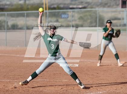 Thumbnail 1 in Arizona Lutheran Academy vs Phoenix Christian (Chandler Prep Softball Classic) photogallery.
