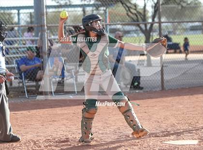 Thumbnail 3 in Arizona Lutheran Academy vs Phoenix Christian (Chandler Prep Softball Classic) photogallery.