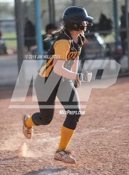 Thumbnail 1 in Arizona Lutheran Academy vs Phoenix Christian (Chandler Prep Softball Classic) photogallery.