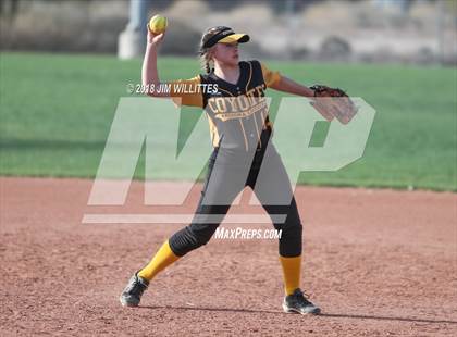 Thumbnail 1 in Arizona Lutheran Academy vs Phoenix Christian (Chandler Prep Softball Classic) photogallery.