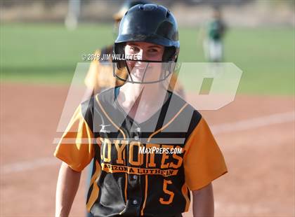Thumbnail 3 in Arizona Lutheran Academy vs Phoenix Christian (Chandler Prep Softball Classic) photogallery.