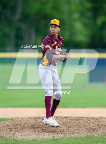 Thumbnail 1 in Montgomery @ Neumann Regional Academy (PIAA District IV Class A Semifinal) photogallery.