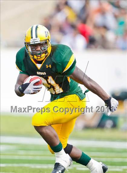 Thumbnail 3 in Twiggs County vs. Glades Day (Gridiron Challenge) photogallery.