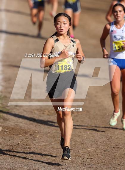Thumbnail 1 in CIF State Cross Country Championships (Girls D3 Race) photogallery.