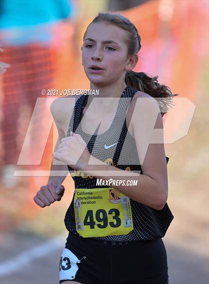 Thumbnail 3 in CIF State Cross Country Championships (Girls D3 Race) photogallery.