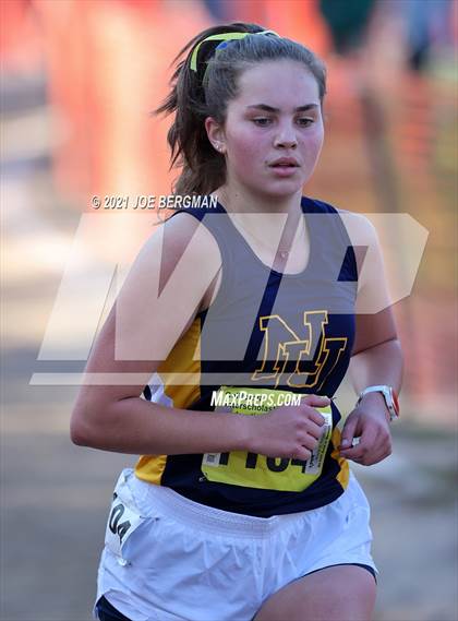 Thumbnail 1 in CIF State Cross Country Championships (Girls D3 Race) photogallery.