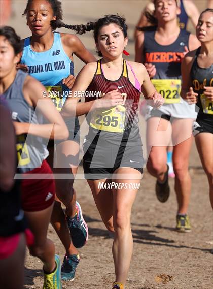 Thumbnail 2 in CIF State Cross Country Championships (Girls D3 Race) photogallery.