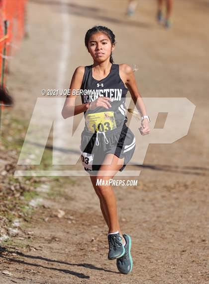 Thumbnail 1 in CIF State Cross Country Championships (Girls D3 Race) photogallery.
