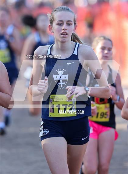 Thumbnail 3 in CIF State Cross Country Championships (Girls D3 Race) photogallery.