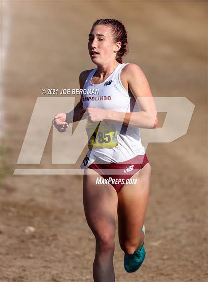 Thumbnail 2 in CIF State Cross Country Championships (Girls D3 Race) photogallery.