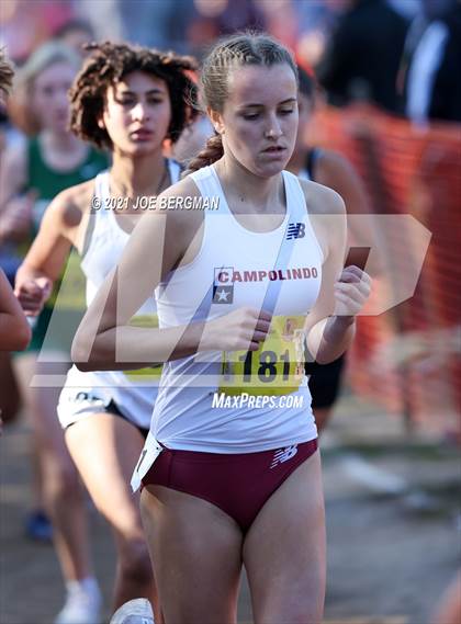 Thumbnail 1 in CIF State Cross Country Championships (Girls D3 Race) photogallery.