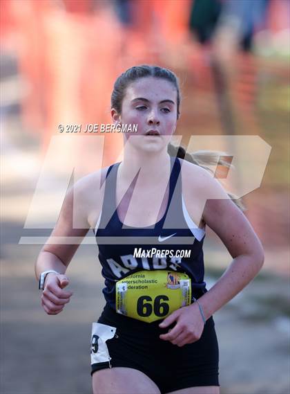Thumbnail 3 in CIF State Cross Country Championships (Girls D3 Race) photogallery.