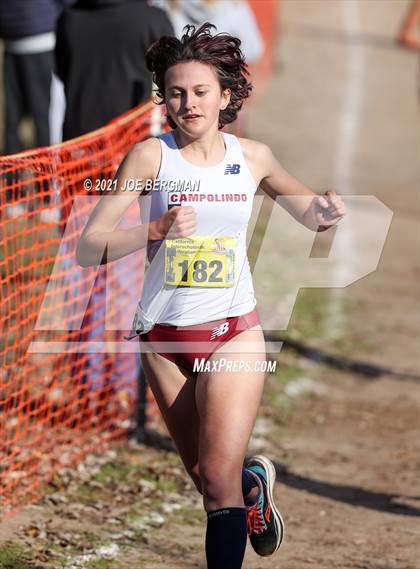 Thumbnail 1 in CIF State Cross Country Championships (Girls D3 Race) photogallery.