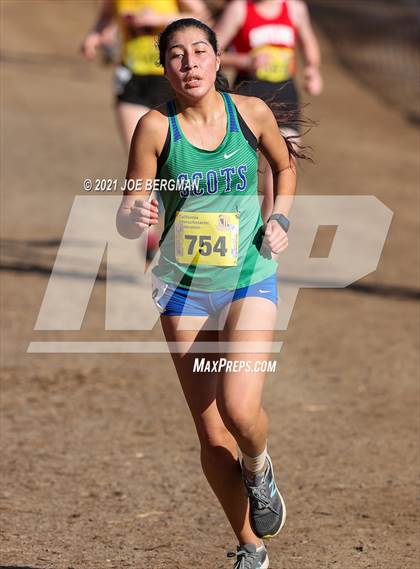 Thumbnail 1 in CIF State Cross Country Championships (Girls D3 Race) photogallery.