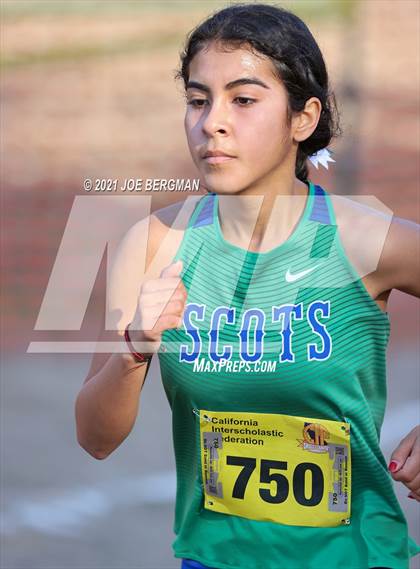 Thumbnail 2 in CIF State Cross Country Championships (Girls D3 Race) photogallery.