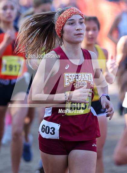 Thumbnail 3 in CIF State Cross Country Championships (Girls D3 Race) photogallery.
