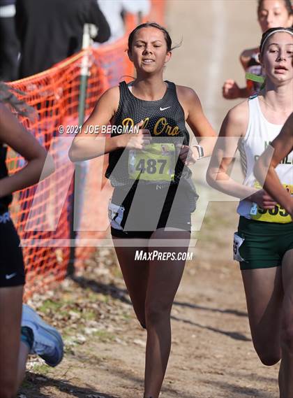 Thumbnail 3 in CIF State Cross Country Championships (Girls D3 Race) photogallery.
