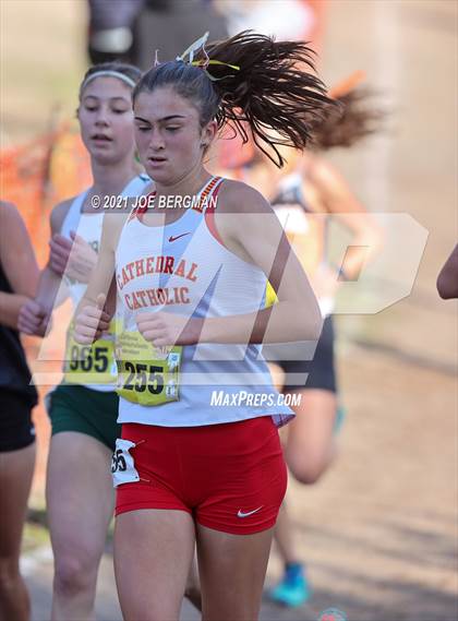 Thumbnail 1 in CIF State Cross Country Championships (Girls D3 Race) photogallery.