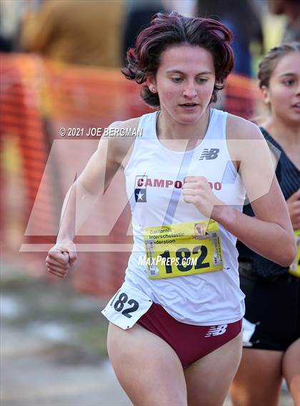 Thumbnail 1 in CIF State Cross Country Championships (Girls D3 Race) photogallery.