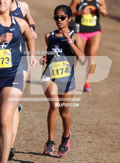 Thumbnail 3 in CIF State Cross Country Championships (Girls D3 Race) photogallery.