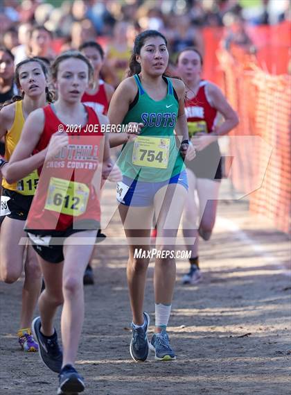 Thumbnail 3 in CIF State Cross Country Championships (Girls D3 Race) photogallery.