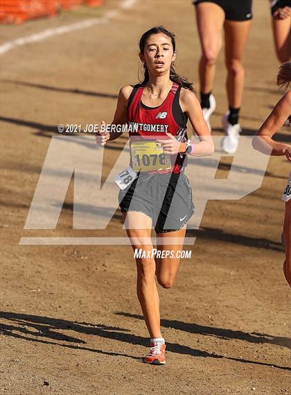 Thumbnail 1 in CIF State Cross Country Championships (Girls D3 Race) photogallery.