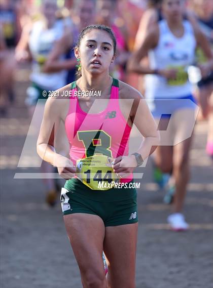 Thumbnail 2 in CIF State Cross Country Championships (Girls D3 Race) photogallery.