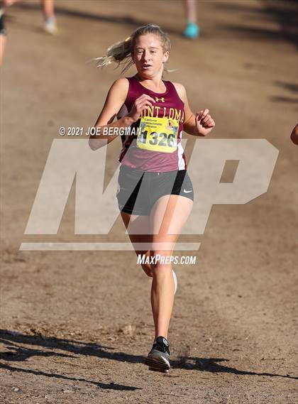 Thumbnail 1 in CIF State Cross Country Championships (Girls D3 Race) photogallery.