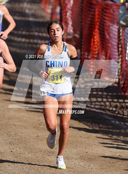 Thumbnail 3 in CIF State Cross Country Championships (Girls D3 Race) photogallery.