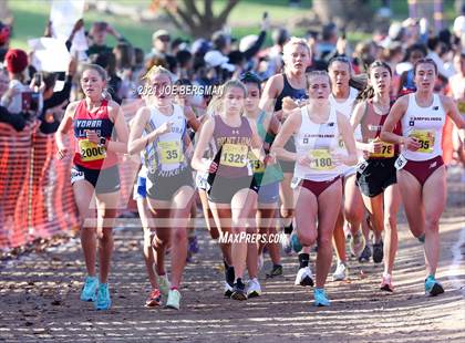 Thumbnail 1 in CIF State Cross Country Championships (Girls D3 Race) photogallery.