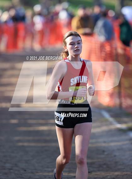 Thumbnail 3 in CIF State Cross Country Championships (Girls D3 Race) photogallery.