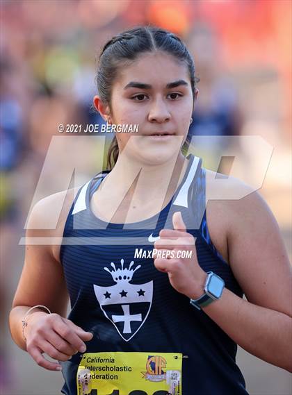 Thumbnail 1 in CIF State Cross Country Championships (Girls D3 Race) photogallery.