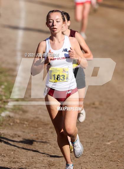 Thumbnail 3 in CIF State Cross Country Championships (Girls D3 Race) photogallery.
