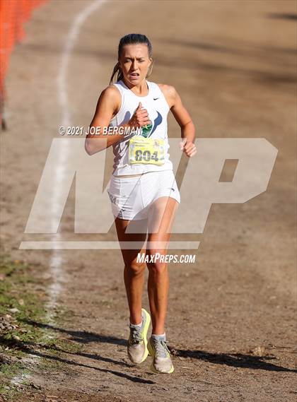 Thumbnail 3 in CIF State Cross Country Championships (Girls D3 Race) photogallery.
