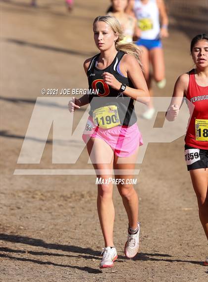 Thumbnail 3 in CIF State Cross Country Championships (Girls D3 Race) photogallery.