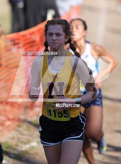 Thumbnail 1 in CIF State Cross Country Championships (Girls D3 Race) photogallery.