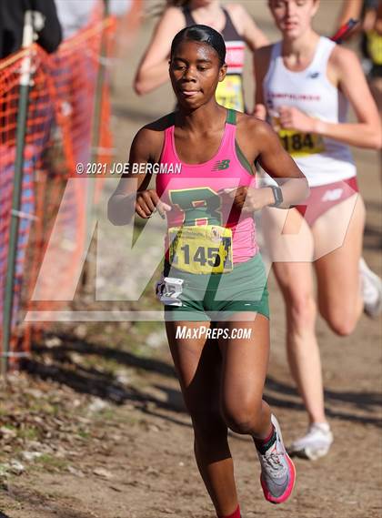 Thumbnail 1 in CIF State Cross Country Championships (Girls D3 Race) photogallery.