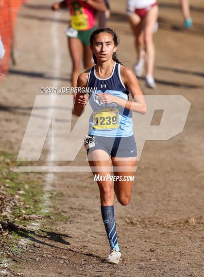 Thumbnail 3 in CIF State Cross Country Championships (Girls D3 Race) photogallery.